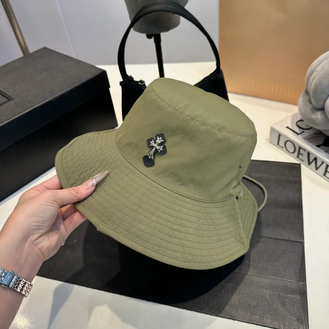 P80 Croxin spring and summer new fisherman hat, retro old street style, photo-taking item👑